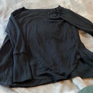 Black long sleeve shirt